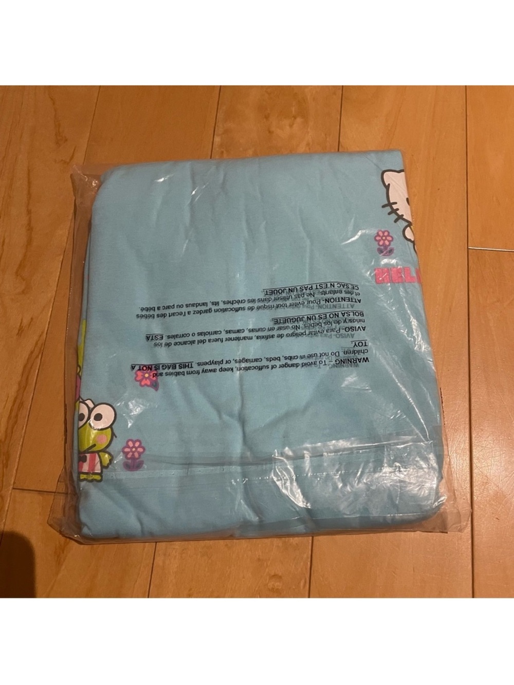 Sanrio Light Blue Long Sleeve Tee with Hello Kitty & Friends - Picture 6 of 6
